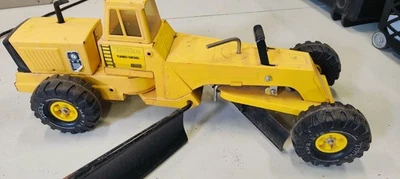 VINTAGE Tonka Mighty Turbo Diesel No. 3945 Road Grader Heavy Metal - image 1 of 4