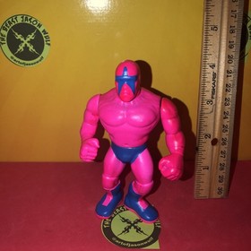 Custom NES Pro Wrestling Wwf Hasbro Star Man Hand painted 3D Printed figure