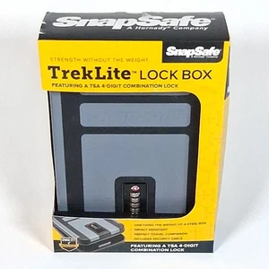 SnapSafe TrekLite Lock Box TSA Combo Lock Model 75241 NIB - Picture 1 of 6