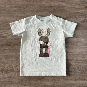 Kaws Uniqlo T Shirt Kids Youth Small Art Colorful Sesame Street Designer UT - Picture 1 of 11