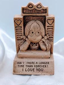 Paula Longer Time Than Forever I Love You 1971 Vintage Figurine - Picture 1 of 4