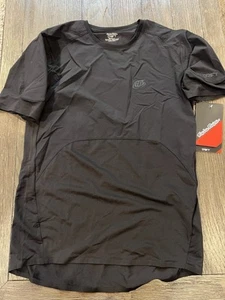 Troy Lee Designs Drift Short Sleeve Jersey Carbon Small Black $75 - Picture 1 of 2