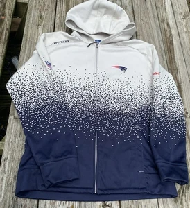 Reebok NEW ENGLAND PATRIOTS NFL On Field Zip Up Women's Jacket SIZE LARGE - Picture 1 of 12