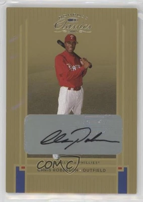 2005 Donruss Classics Auto Rookies /1200 Chris Roberson #218 Rookie Auto RC - Image 1 of 2