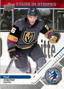 Paul Stastny NHCD-10 2019 Upper Deck National Hockey Card Day Stars In Stripes - Picture 1 of 2