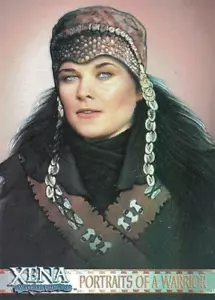 Xena Warlord PP2 Portraits of a Warrior Art & Images insert card~Patricia Parker - Picture 1 of 2