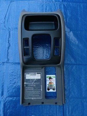 99-04 Chevy Tracker, consola de cambio Suzuki Vitara gris OEM Foto 1 de 4