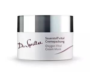 Dr Spiller Biomimetic Oxygen Vital Cream Mask 50 ml Revitalizing Detox Skin Pack - Picture 1 of 2