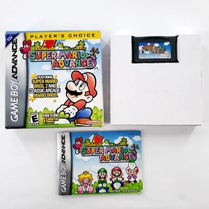 Super Mario Advance (Nintendo Game Boy Advance, 2001) completo con scatola, manuale - Foto 1 di 12
