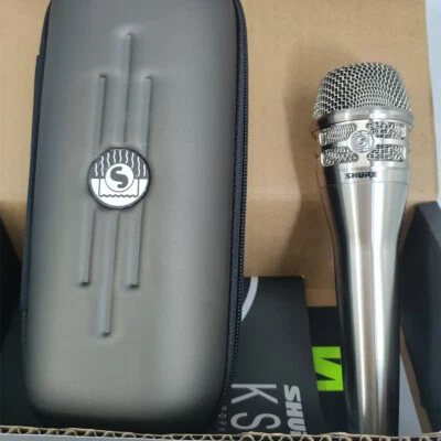 KUMMPARTS KSM8 Professional Mic Cardioid Vocal Dynamic Microphone Handheld Wired Silver US