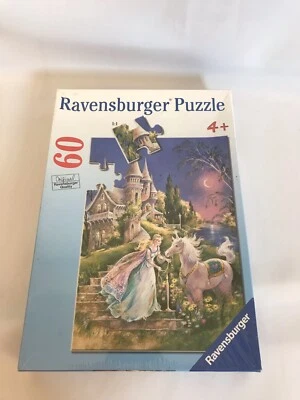 Magical Unicorn Princess Castle - Mimi Jobe Art - 2005 Ravensburger 60 Puzzle - Image 1 of 4