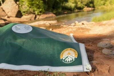 Campfire Defender - Cubierta contra incendios vivos - Seguridad contra fogatas por la noche y con mal tiempo Foto 1 de 4