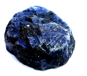 Piedra preciosa suelta de zafiro azul de Nigeria con certificación natural de 137,20 quilates AA++ - Imagen 1 de 4