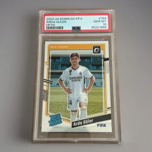 ARDA GULER 2023-24 Donruss Optic FIFA Rated Rookie #184 PSA 10 GEM - Picture 1 of 2