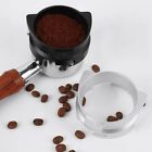 Aluminum Alloy Coffee Rotatable Loop 54mm Coffee Powder Dosing Ring  Barista