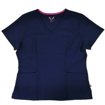 Blusa Médica Smitten para Mujer Azul Marino S101027-NVVPK Foto 1 de 3