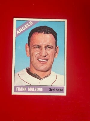 1966 O-Pee-Chee baseball OPC #152 Frank Malzone - California Angels - Image 1 of 2