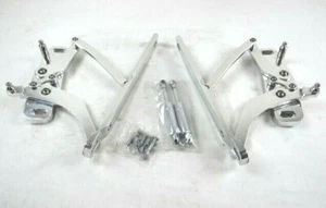 Chevy Impala, Chevelle, Camino Aluminum Hood Hinge Kit Polished W92013P - Picture 1 of 3