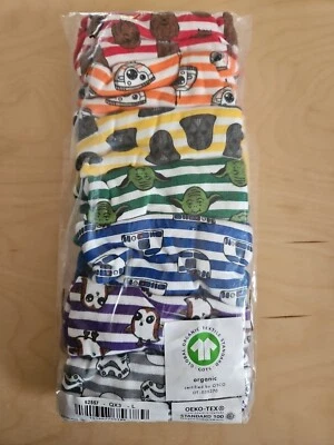 NUEVO CON ETIQUETAS Hanna Andersson PACK DE 7 HIPSTER Unders STAR WARS ESTAMPADO A RAYAS L 140 150 10 12 Foto 1 de 4