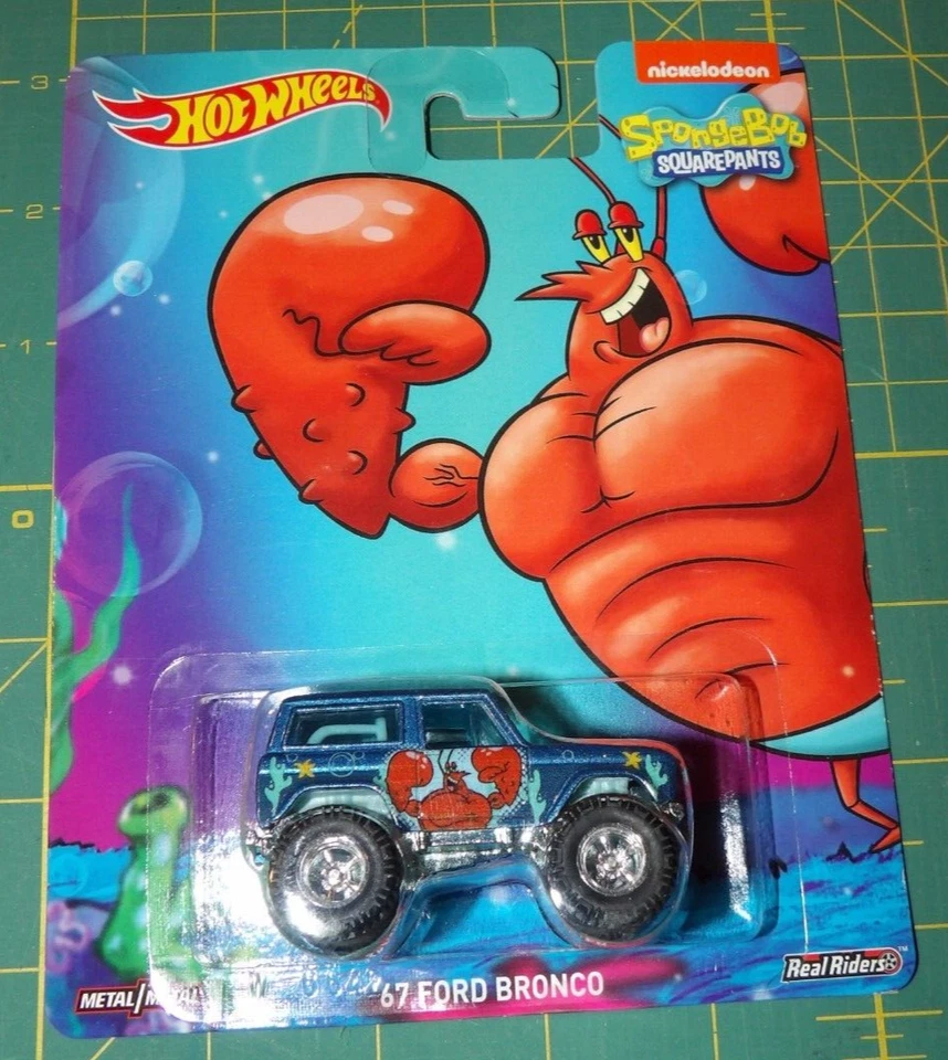 2015 Hot Wheels Pop Culture - SpongeBob SquarePants - '67 Ford Bronco - Image 1 of 4