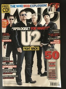Mojo Magazine January 2015 U2 - Imagen 1 de 2