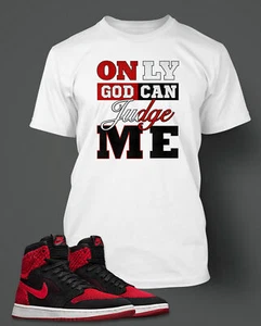 Fathers Day Only God Can Judge Me Tee Graphic Statement for Dad Big & Tall Small - Picture 1 of 3