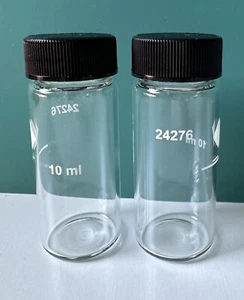 Hach Sample Cell With Cap 24276 Round 1" Glass 10mL Pack Of 2 - Picture 1 of 2