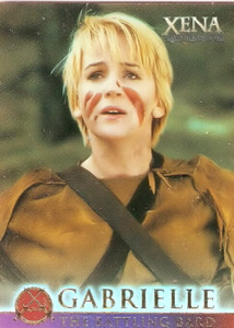 Xena Battling Bard G6 Seasons 4&5 Renee O'Connor~Amazon Gabrielle insert card