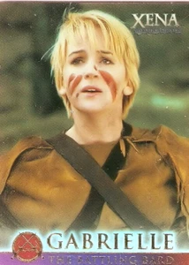 Xena Battling Bard G6 Seasons 4&5 Renee O'Connor~Amazon Gabrielle insert card - Picture 1 of 2
