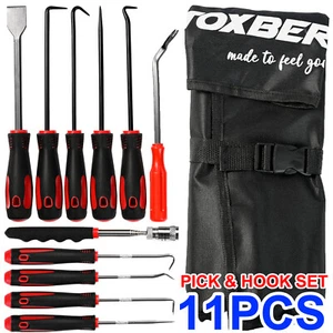 11pcs Pick And Hook Set Scraper Magnetic Telescoping Tool Oring Remover Gasket. - Picture 1 of 10