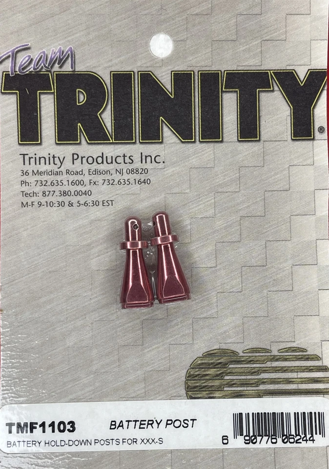 Vintage Trinity TMF1103 XXX-S XXX-4 Red Aluminum Battery Posts (2) XXXS XXX4 MF - Image 1 of 1