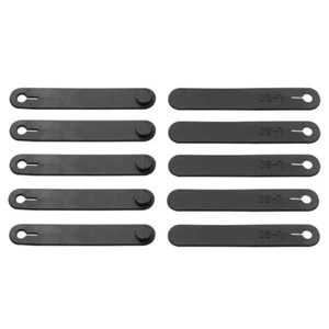 Organisateurs de câbles en caoutchouc élastique rangement attache câble enrouleurs moto ligne fixation - Photo 1/8