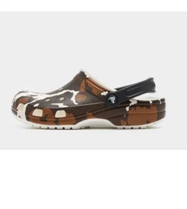 Authentic Crocs Classic Clog J6 Youth Wild West Cow Boy - Picture 1 of 7