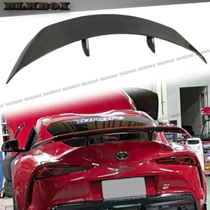 NEW CARBON FIBER AG STYLE SPOILER FIT 2019 2020 2021 TOYOTA A90 A91 SUPRA GR - Picture 1 of 4