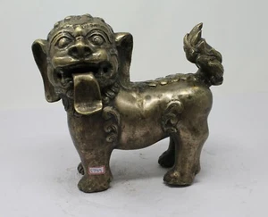 Old Vintage Original Unique Beautiful Brass Lion Figure Statue Decorative NH5839 - Picture 1 of 12
