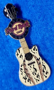 MADRID CHINA PORCELAIN PATTERN GUITAR SERIES 2009 Hard Rock Cafe PIN LE - Picture 1 of 1