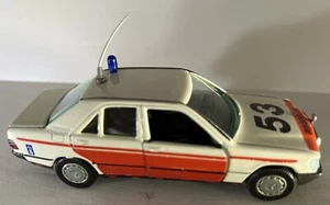 Gama Mercedes Benz 190E Rukspolite Police Car West Germany Opening Doors 1167VGC - Picture 1 of 14