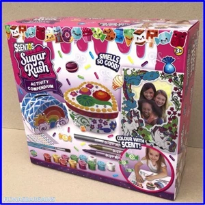 Scentos Sugar Rush Activity Kompendium Duftfarbe Töpfe & Marker Geschenkbox Set - Bild 1 von 4