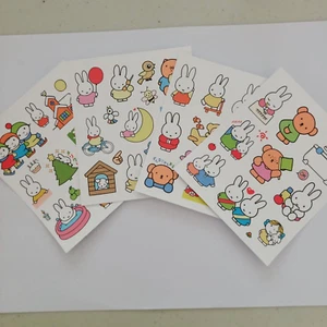 36pc Random Cartoon Miffy Rabbit Stickers Scrapbook Mobile Laptop DIY Decor AUS - Picture 1 of 7