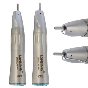 Dental Slow Speed Surgical Handpiece 1:1 Straight Nose Cone External Inner Water - Picture 1 of 44