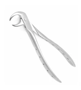 Cuerno de vaca premolares inferiores, figura 86A asas perforadas pinzas de extracción dental - Imagen 1 de 4