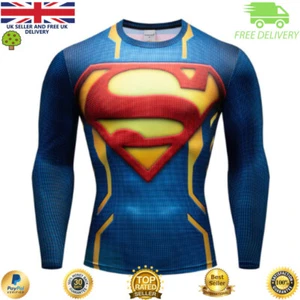 Herren Kompression Top Training Cross Fit MMA Radfahren Laufen Hochwertiges Cosplay - Bild 1 von 64