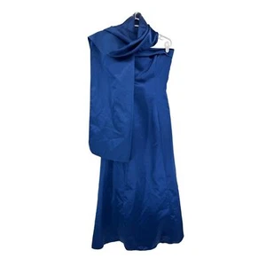 Urban Girl Nites Strapless 2 pc Dress floor length 5/6 satin formal prom event - Picture 1 of 11