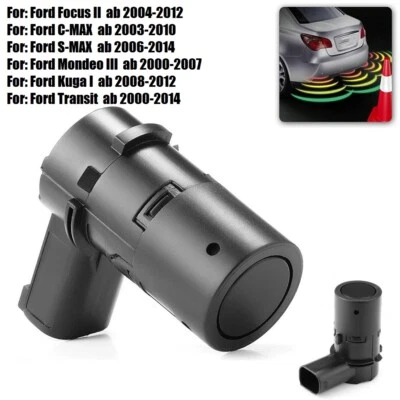 Parking Sensor Sensor PDC For Ford C-Max Focus II III Kuga Mondeo III S-Max Transit - Image 1 of 4