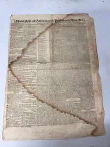 Rhode-Island American & Providence Gazette February 27, 1827 Vol. XLV No. 42 - Picture 1 of 1