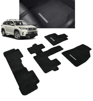 Alfombrilla alfombra Toyota Highlander Captain-seat 2014-2019 OEM 4 piezas PT926-48191-20 Foto 1 de 4