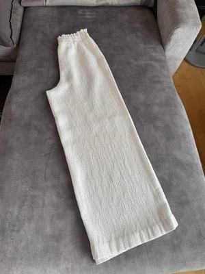 Sommerhose, Zara, weites Bein , Gr. 38  weiß - Bild 1 von 2
