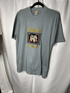 Camiseta rara de colección arte y manualidades bordada y secuelas talla L - Imagen 1 de 12