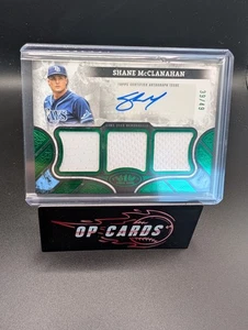 Shane McClanahan 2025 Topps Tier One AT1R-SM Patch Reliquia Autografo/49 Verde - Foto 1 di 2