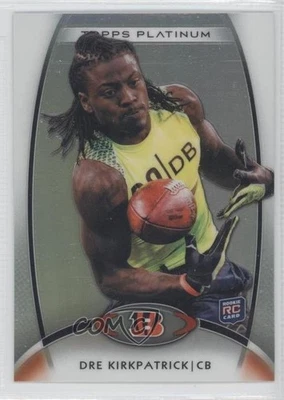2012 Topps Platinum Rookie Dre Kirkpatrick #139 Rookie RC - Image 1 of 2